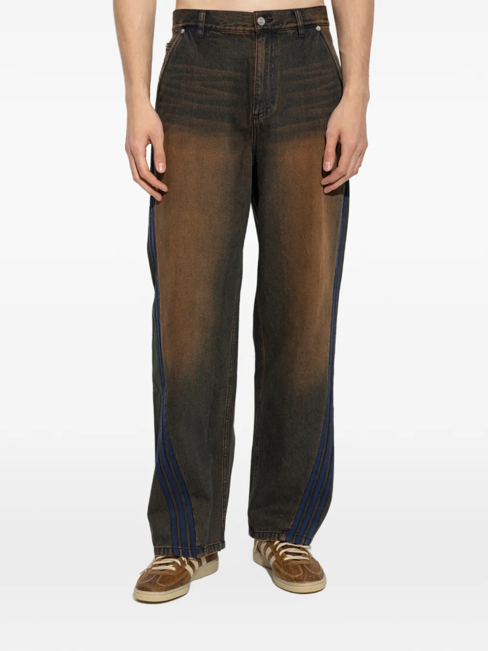 adidas Adilenium 6 denim jeans Bruin