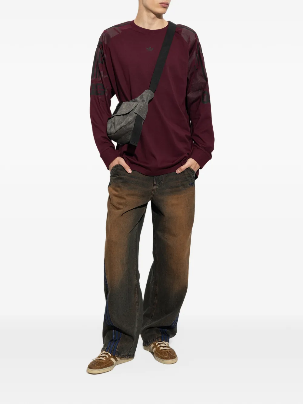 adidas Adilenium 6 denim jeans Bruin
