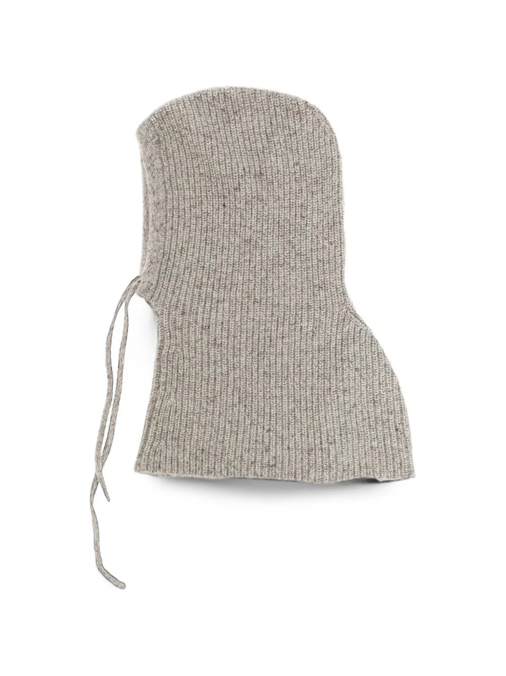 Fabiana Filippi ribbed-knit balaclava Grijs