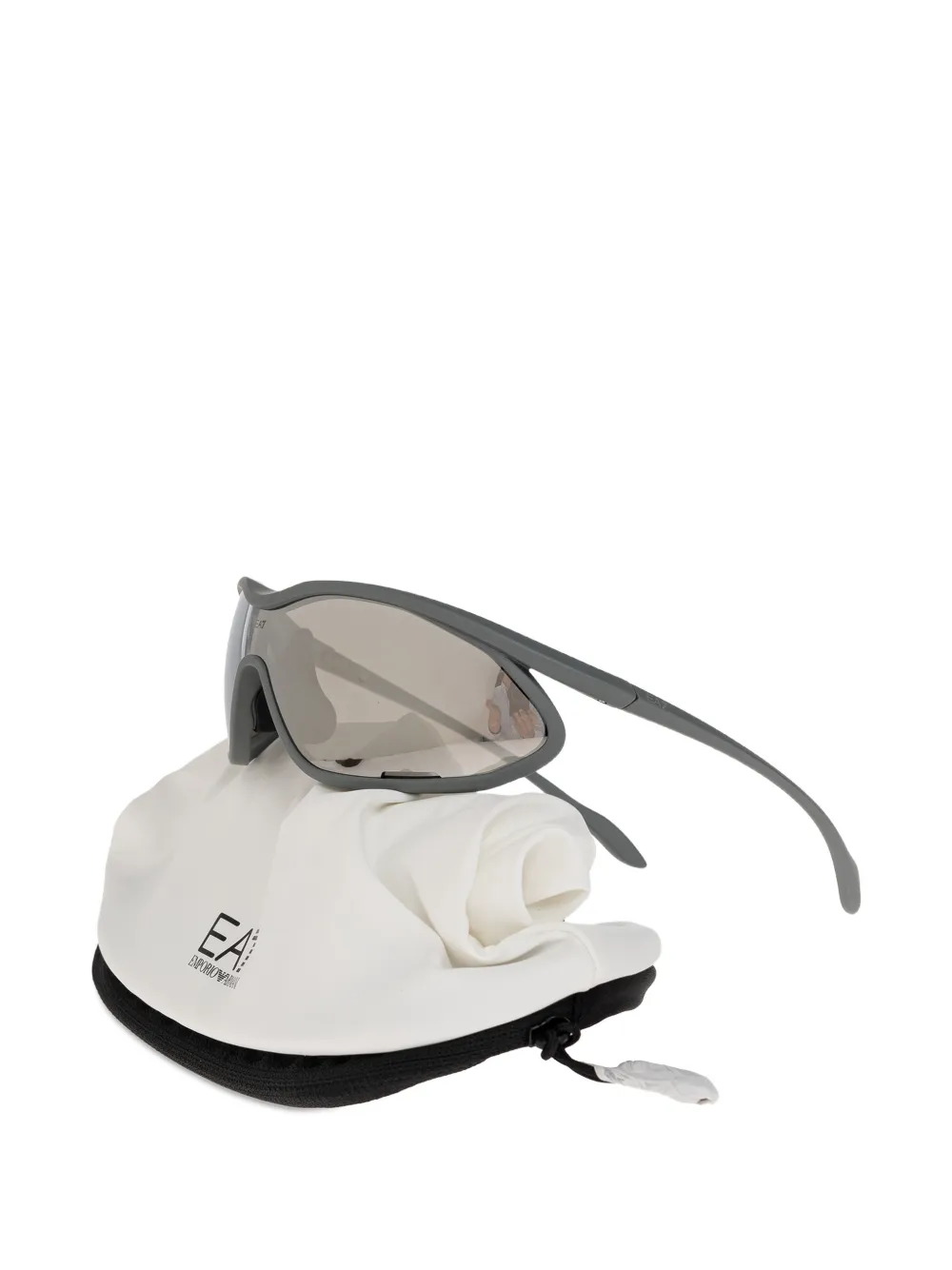 Ea7 Emporio Armani geometric-frame sunglasses Zilver