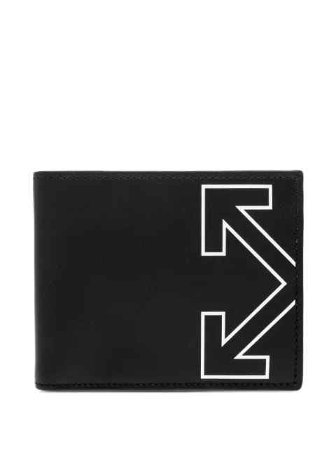 Off-White Arrows-print leather wallet