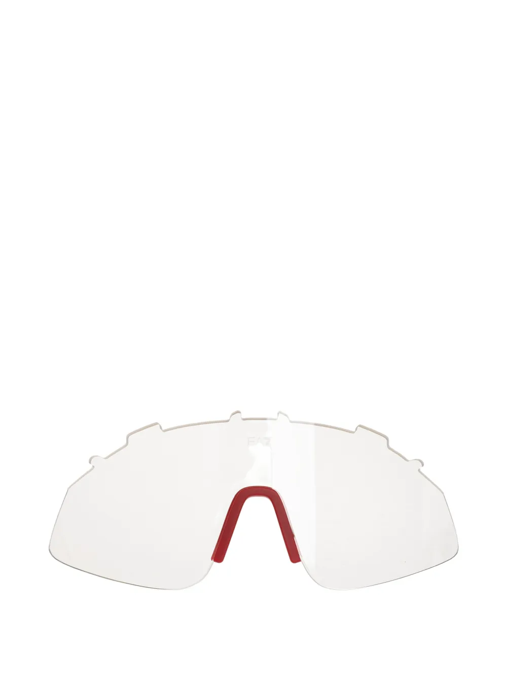 Ea7 Emporio Armani shield-lens sunglasses Rood