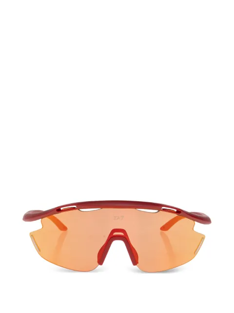 Ea7 Emporio Armani shield-lens sunglasses