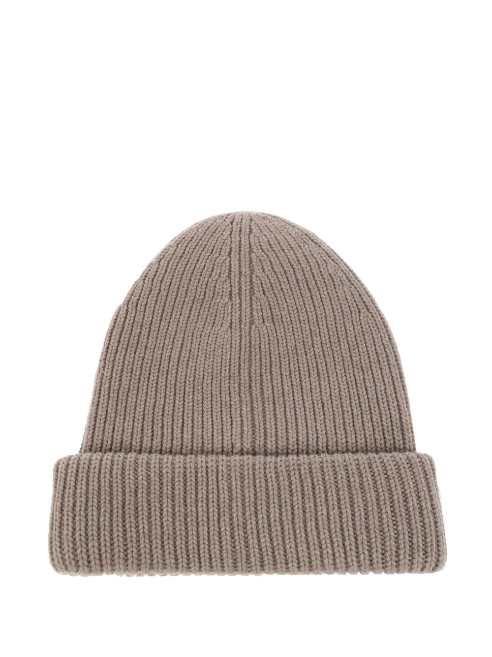 Fabiana Filippi ribbed-knit beanie hat Beige