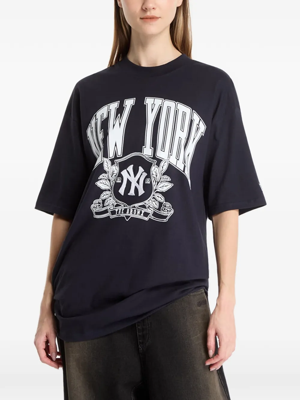NEW ERA CAP oversized T-shirt Blauw
