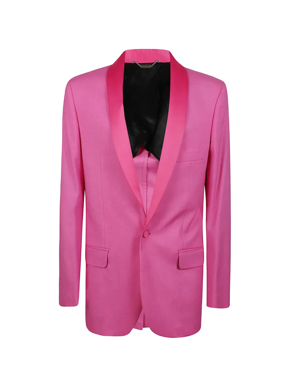 John Richmond shawl-lapel single-breasted blazer - Rosa