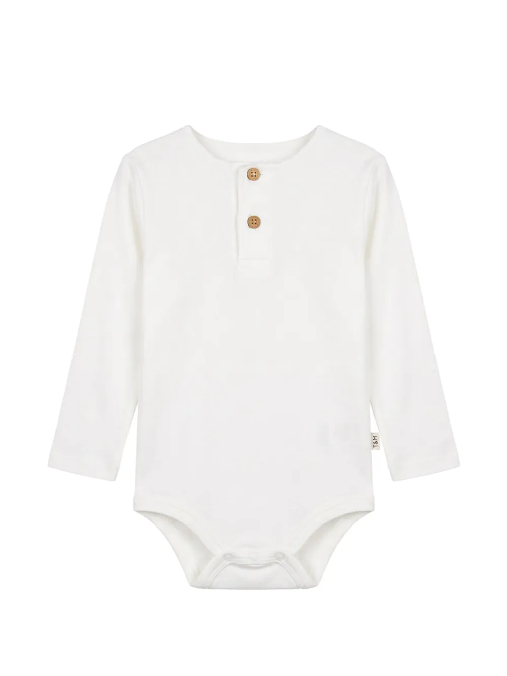 TEDDY & MINOU long-sleeve bodysuit Wit