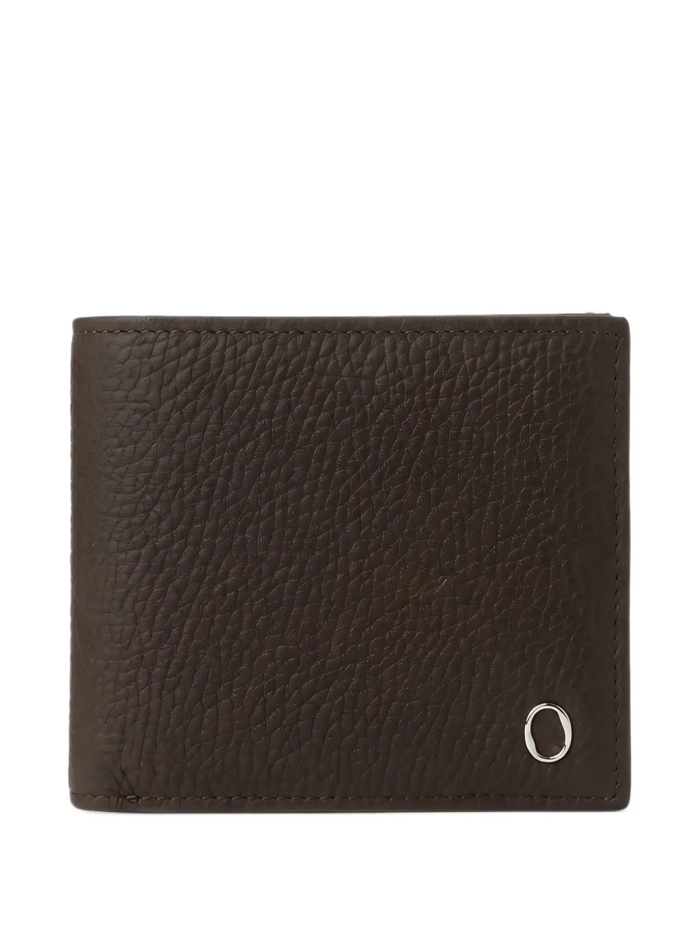 Orciani leather billfold wallet Bruin