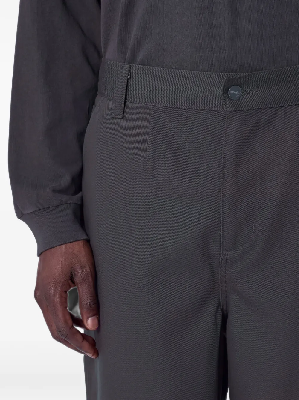 Carhartt WIP Holden cotton jeans Grijs