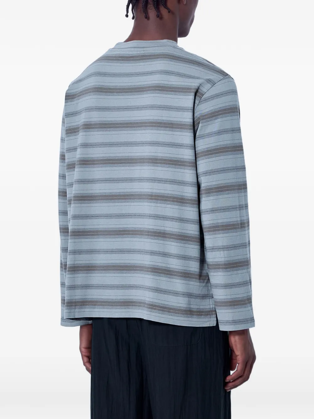 OUR LEGACY Box longsleeve T-shirt Blauw