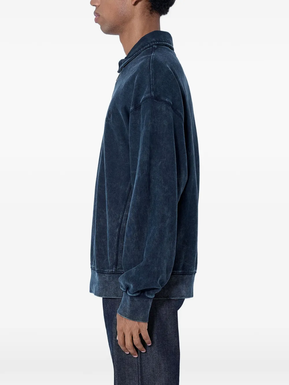 Carhartt WIP Lambert polo sweatshirt Blauw