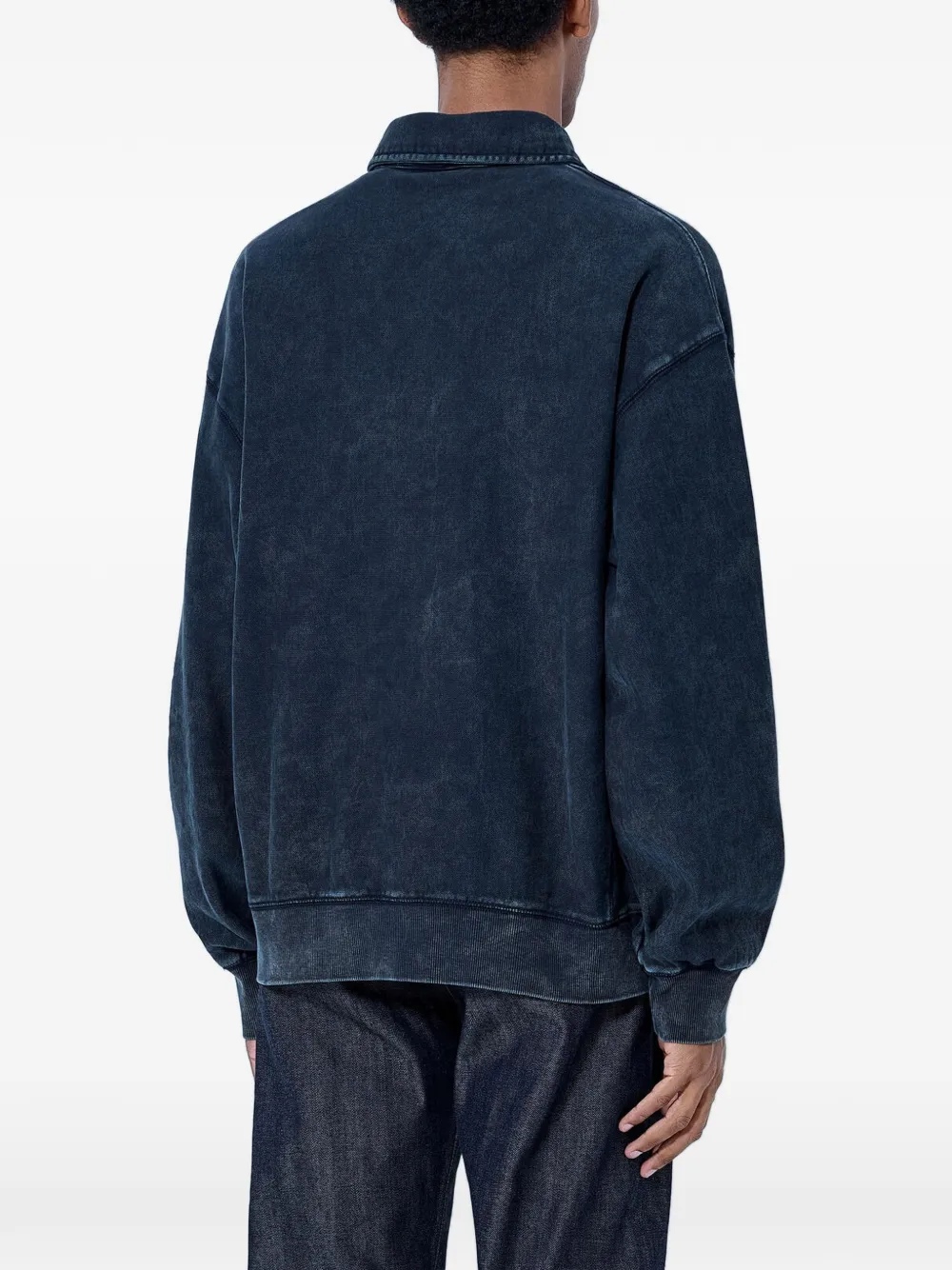 Carhartt WIP Lambert polo sweatshirt Blauw