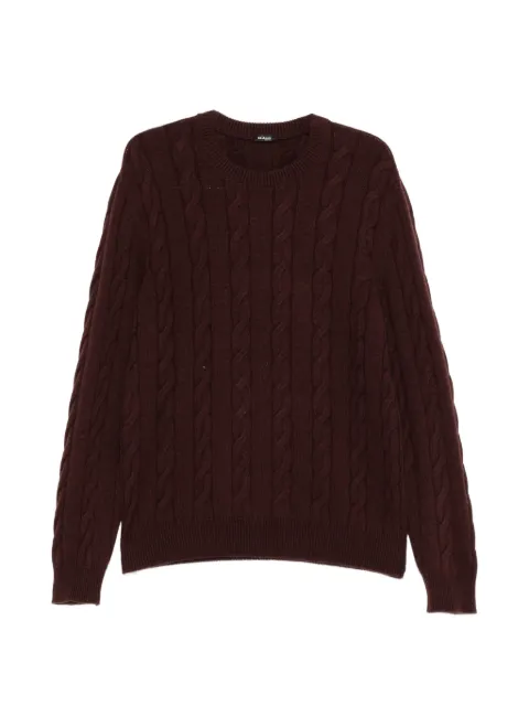 Kiton cable-knit sweater