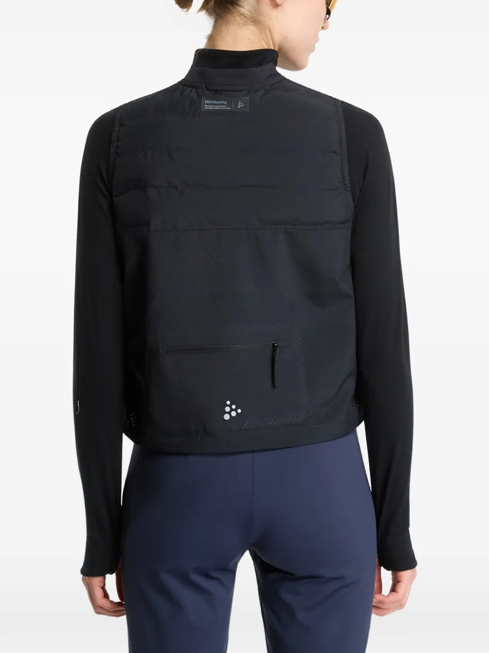 CRAFT SubZ gewatteerde bodywarmer Zwart