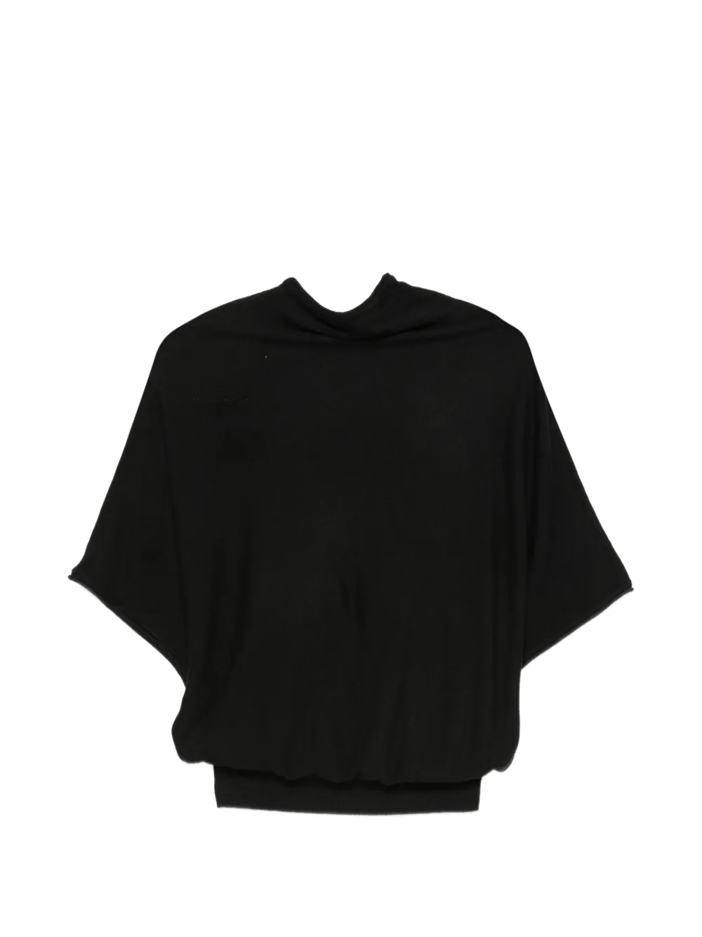 Cult Gaia Azalea batwing-sleeve top - Nero
