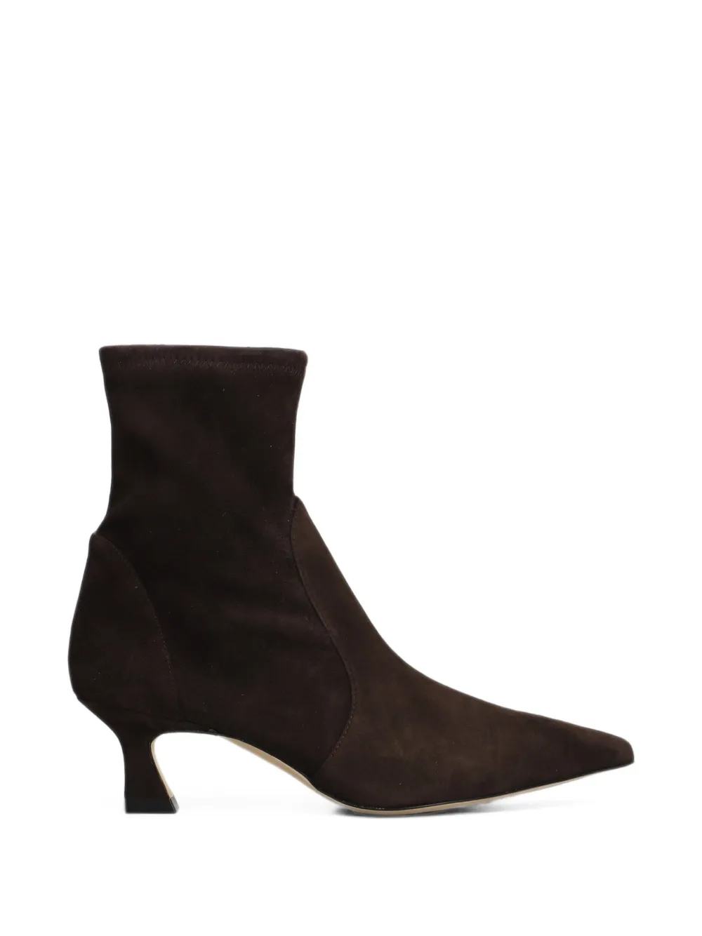 Stuart Weitzman ポインテッドトゥ アンクルブーツ | ブラウン | Image 1