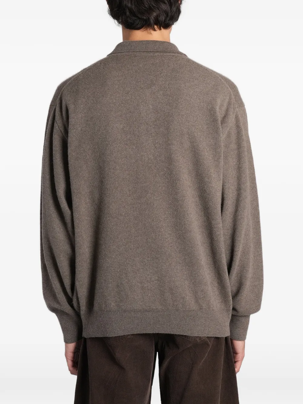 ssstein long-sleeved polo shirt Bruin