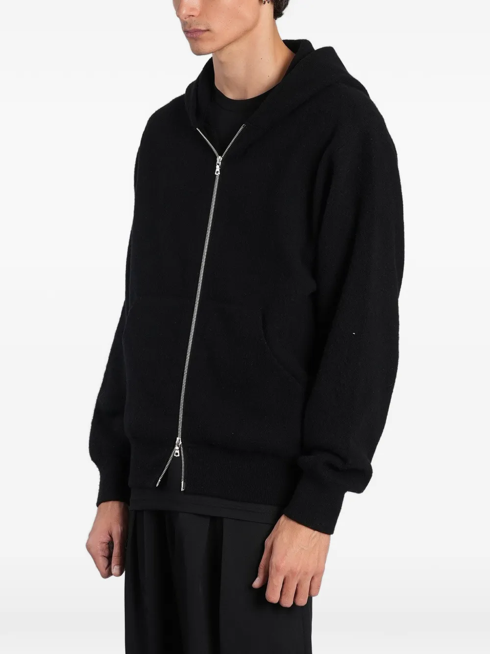 ssstein zip-up hoodie Zwart