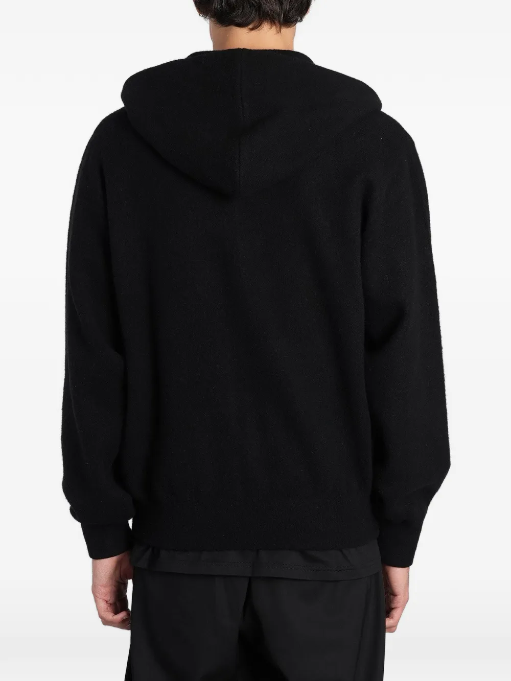ssstein zip-up hoodie Zwart