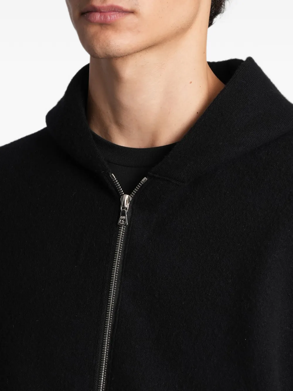 ssstein zip-up hoodie Zwart