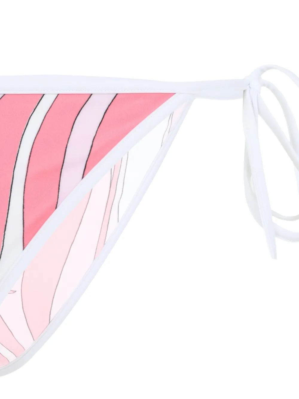 PUCCI Marmo-print tie-side bikini bottoms Roze