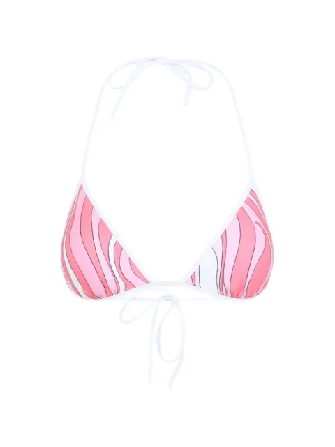 PUCCI triangle bikini top