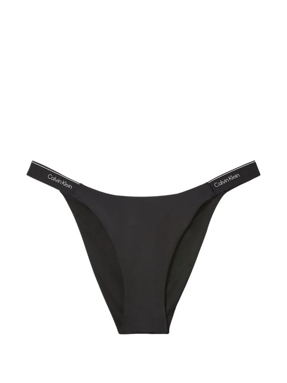 Calvin Klein Slip bikini con logo - Nero