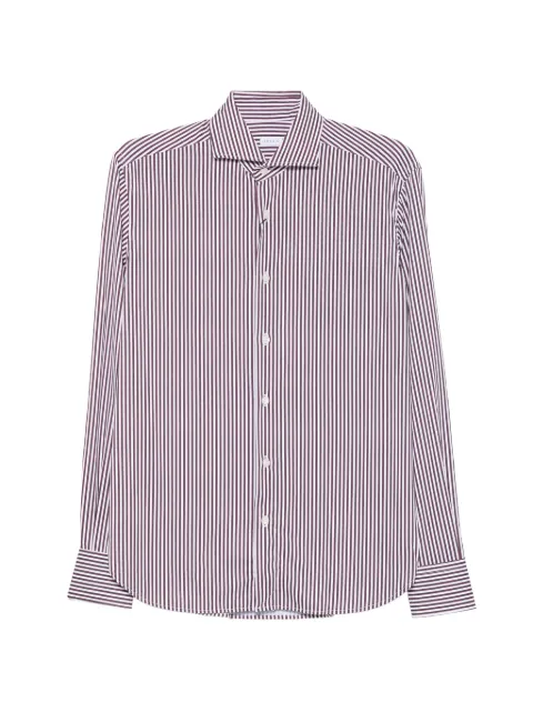 Orian vertical-stripe long-sleeve shirt