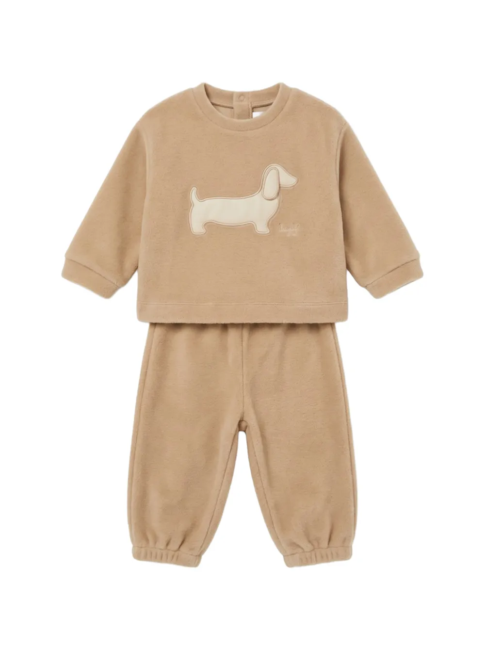 Il Gufo dog-patch tracksuit Beige