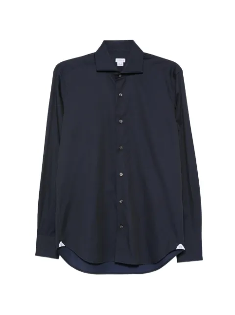 Orian spread-collar button-up shirt