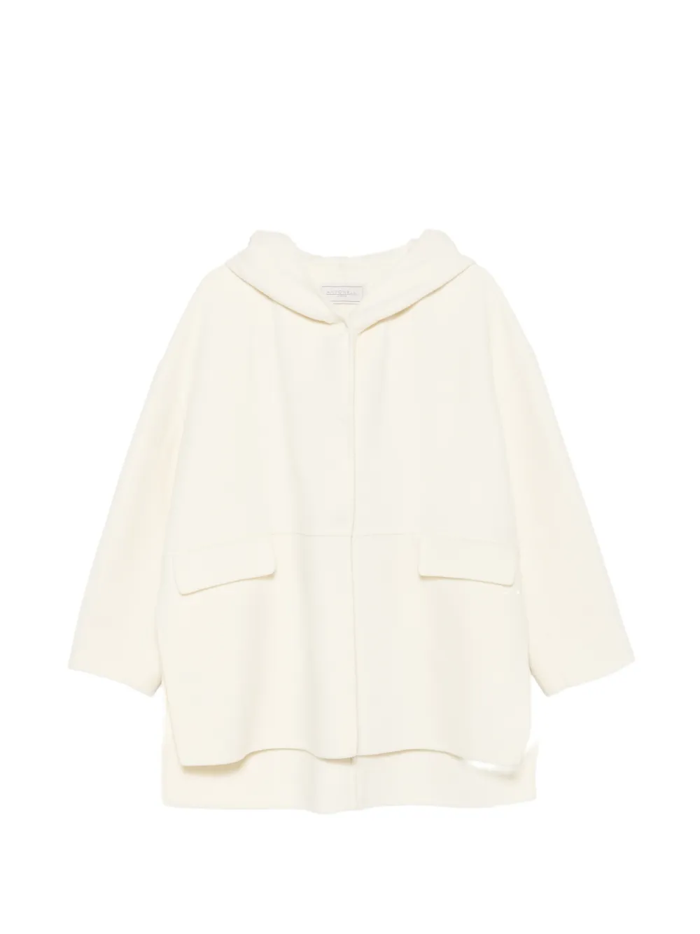 Antonelli hooded flap-pocket jacket Beige