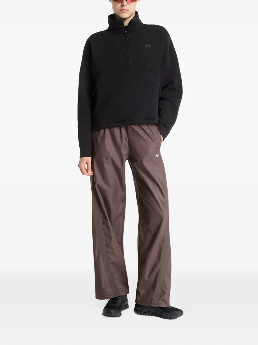 Under Armour Unstoppable Fleece half-zip sweater - Nero