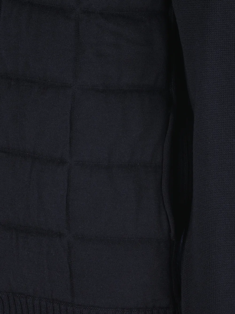 Premiata quilted wool jacket Blauw