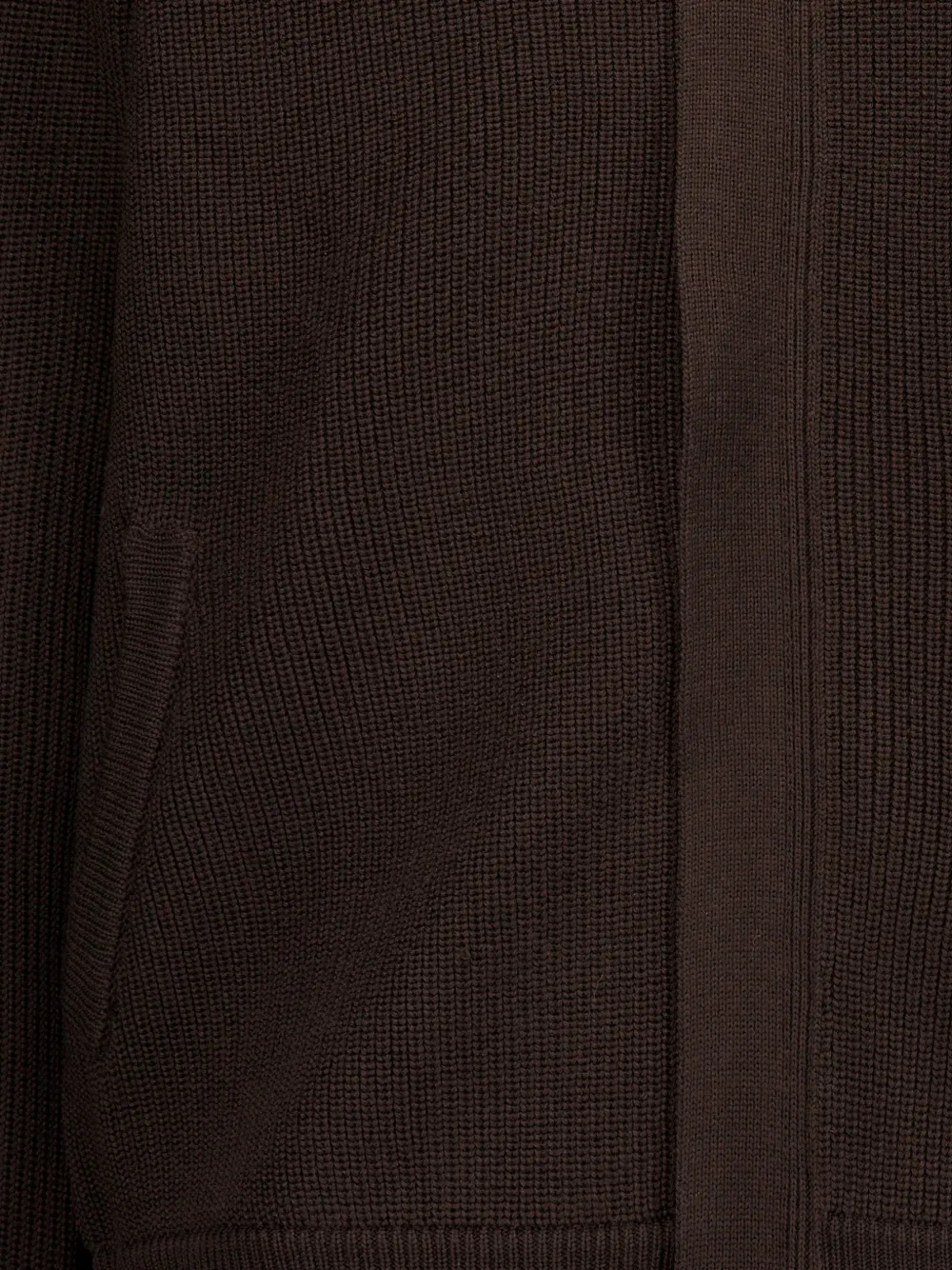 Premiata ribbed-knit raglan-sleeve jacket Bruin