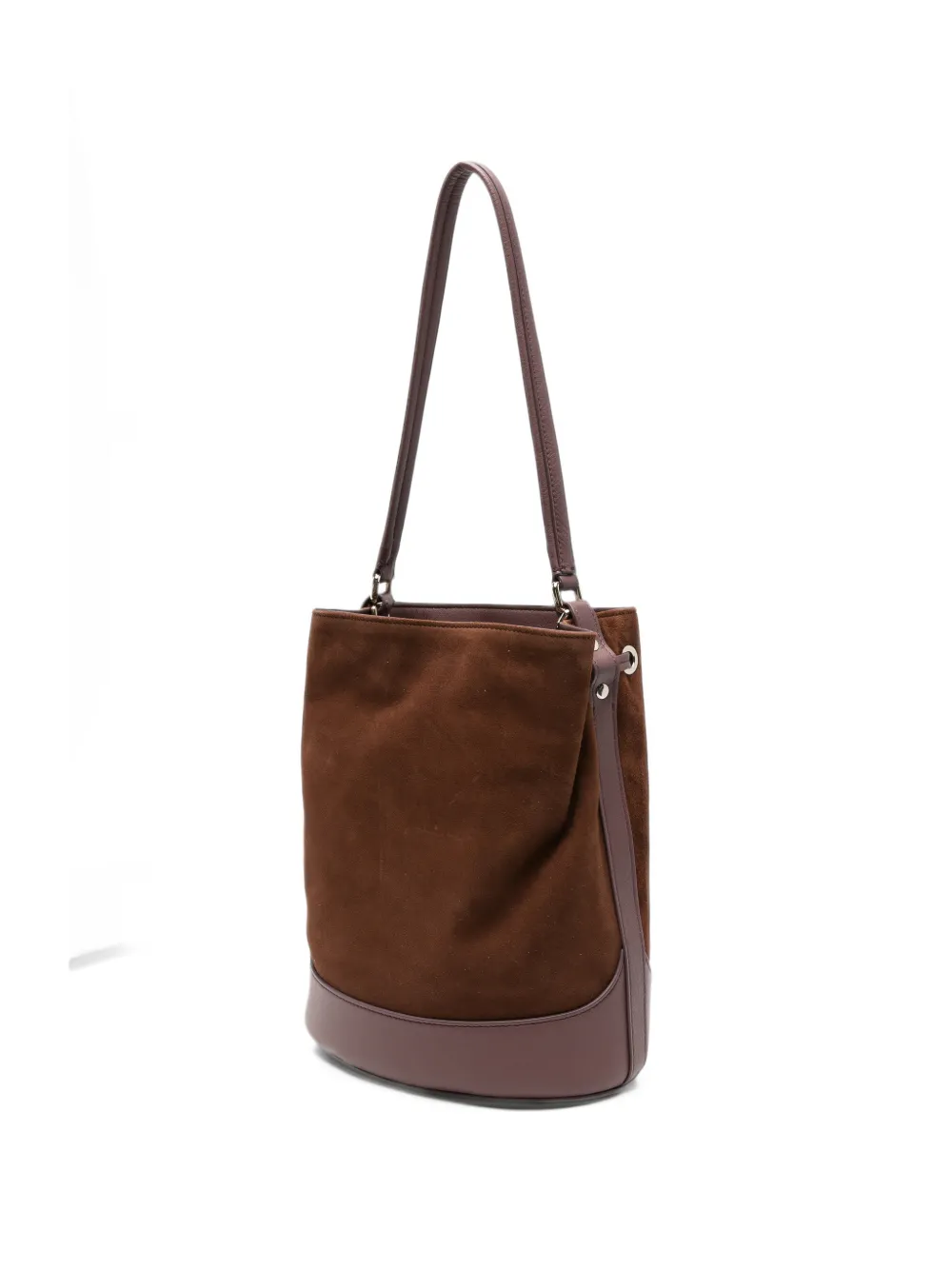 Zanellato S Monda suede leather shoulder bag Bruin