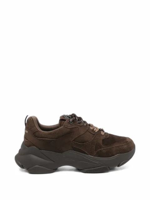 Kurt Geiger London embellished suede sneakers