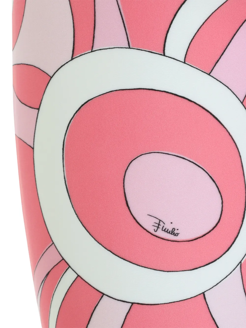 PUCCI Marmo print leggings Roze