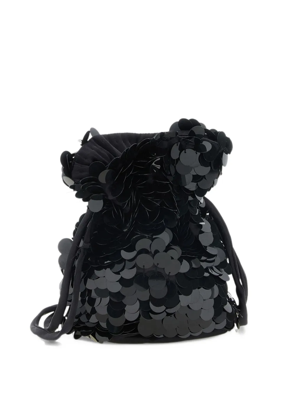 P.A.R.O.S.H. Borsa con paillettes - Nero