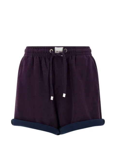 The Attico cotton drawstring shorts