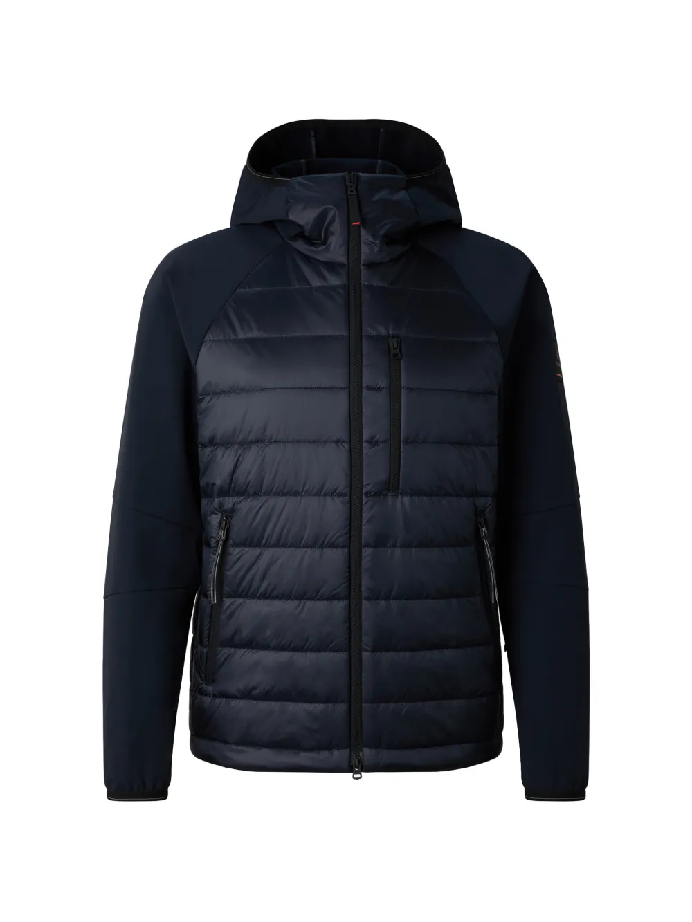 BOGNER FIRE+ICE Anian hybrid quilted jacket Blauw