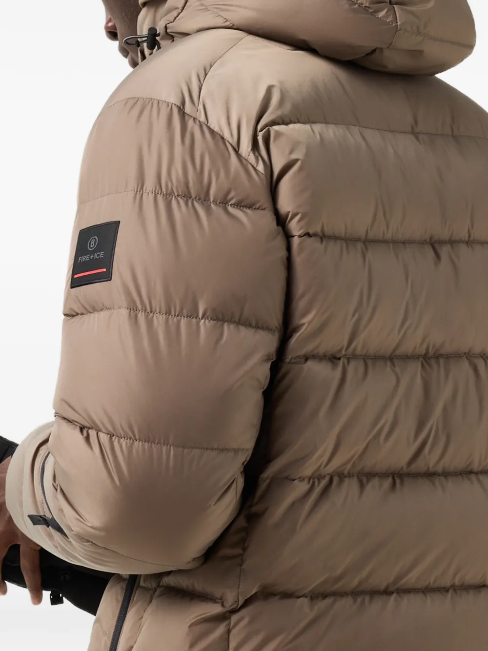 BOGNER FIRE+ICE Luka quilted ski jacket Bruin
