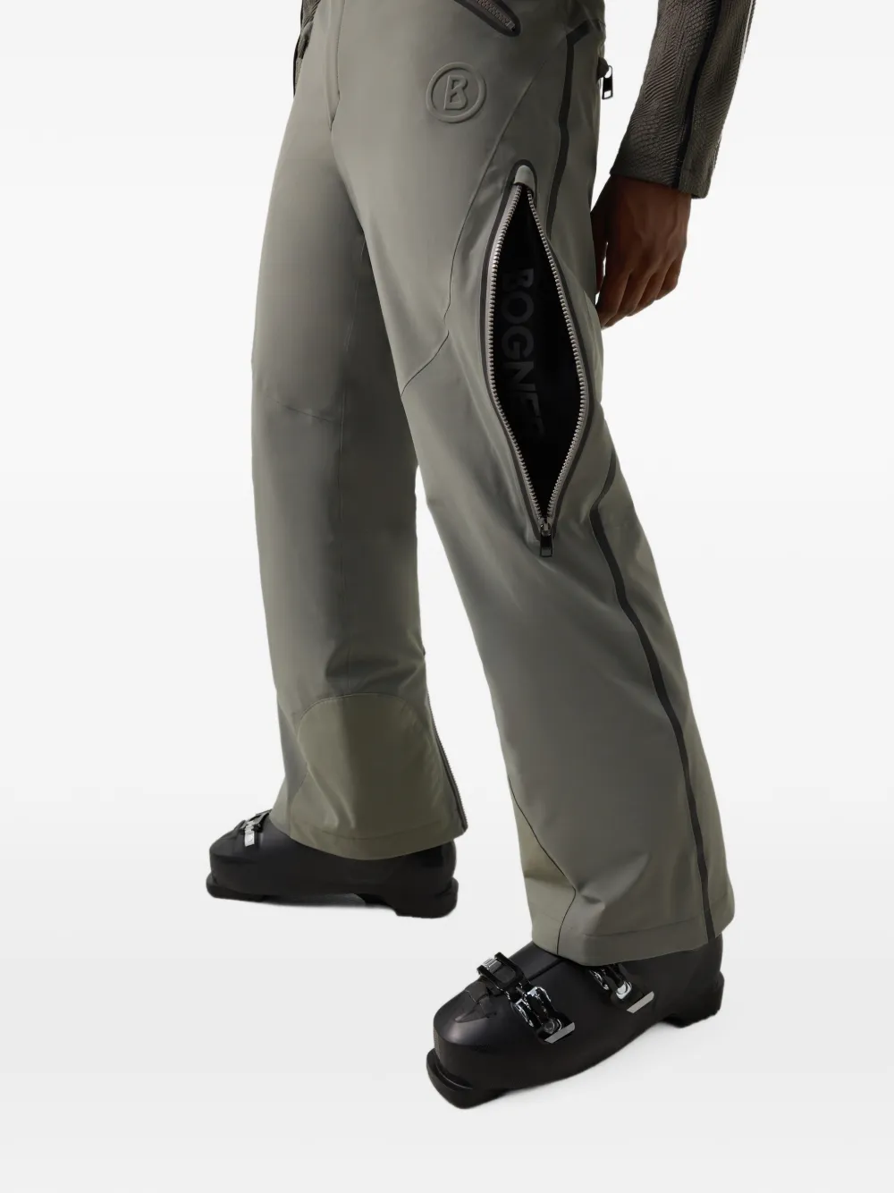 BOGNER Tim belted ski pants Grijs