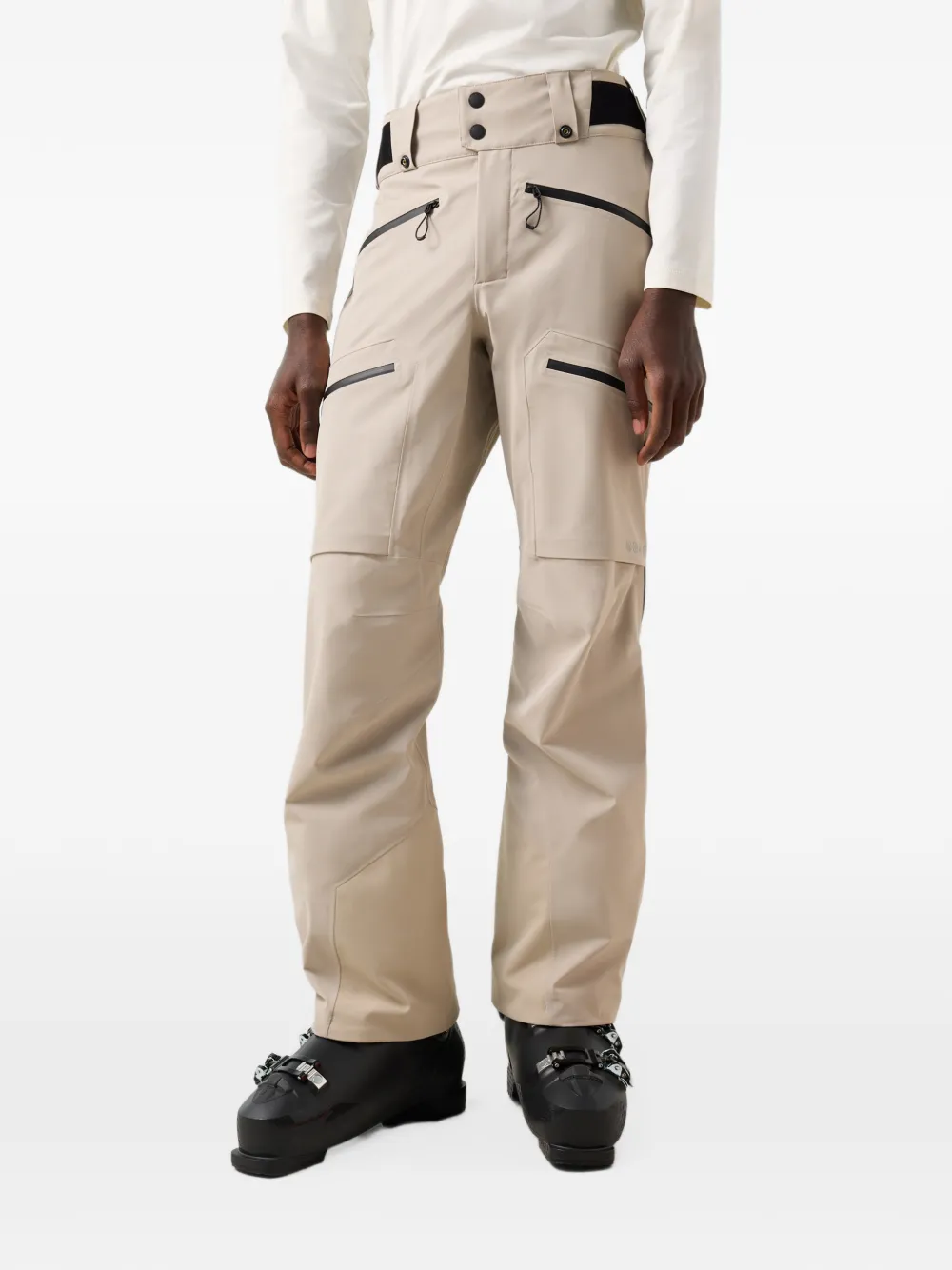 BOGNER FIRE+ICE Solomun zip-pocket ski pants - Nude