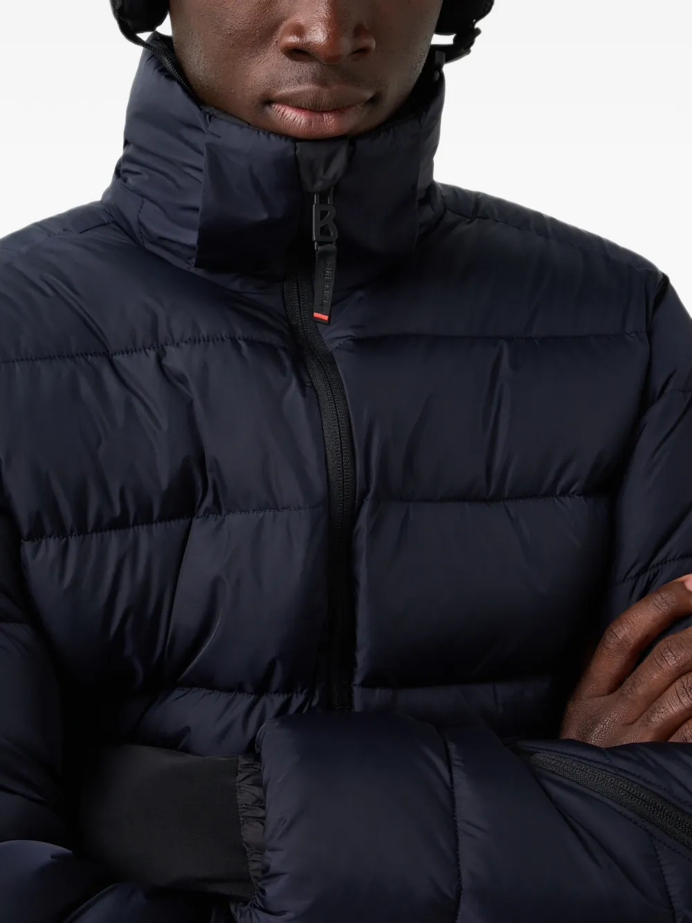 BOGNER FIRE+ICE Luka quilted ski jacket Blauw