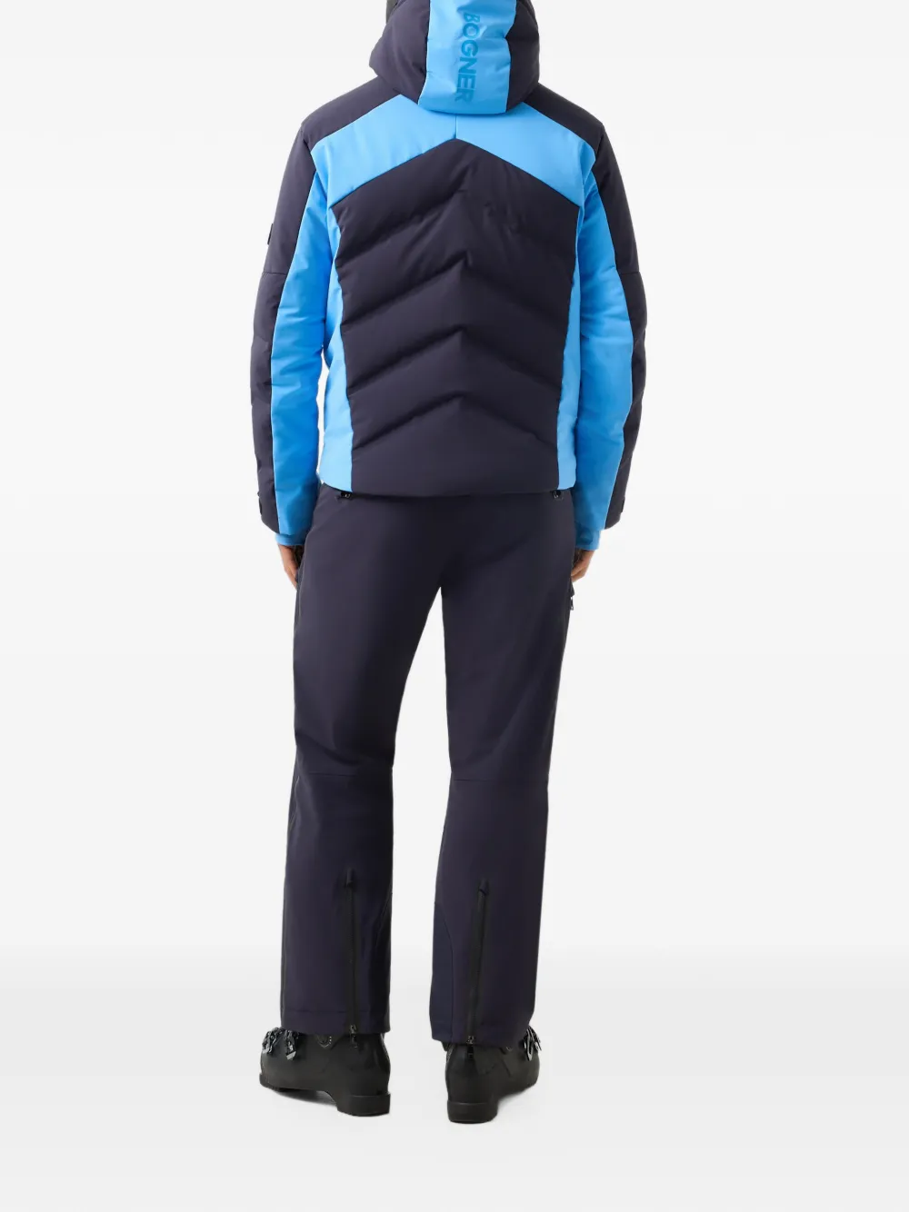 BOGNER Jervie panelled ski jacket Blauw