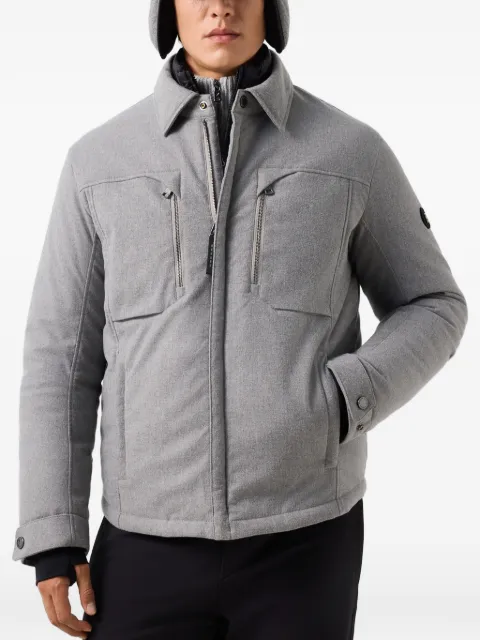 BOGNER Flave padded flannel jacket