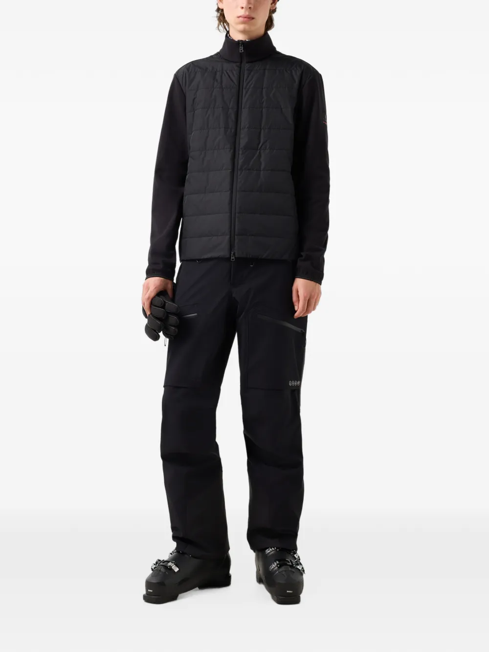 BOGNER FIRE+ICE Banjan quilted hybrid jacket - Schwarz
