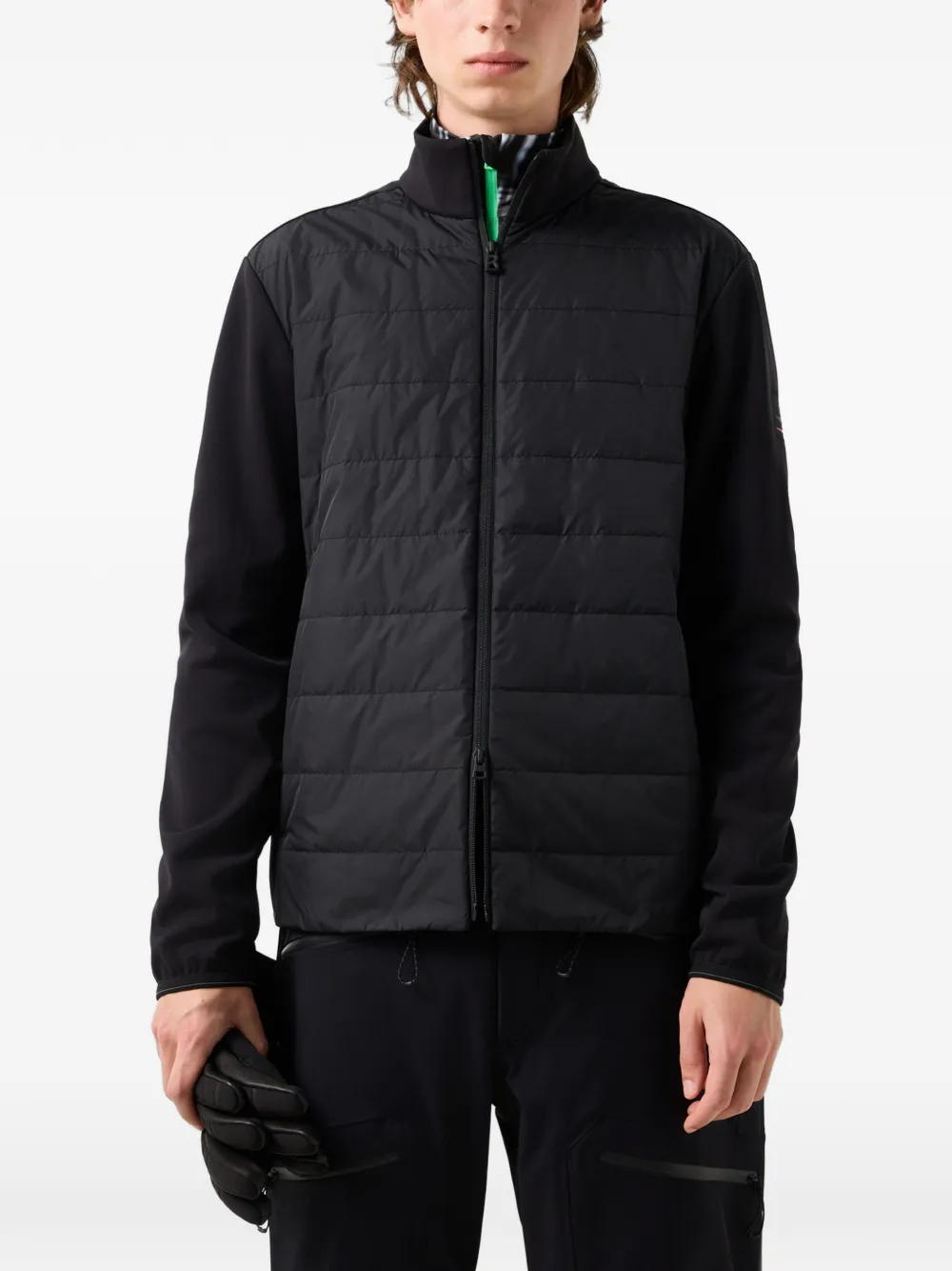 BOGNER FIRE+ICE Banjan quilted hybrid jacket Zwart