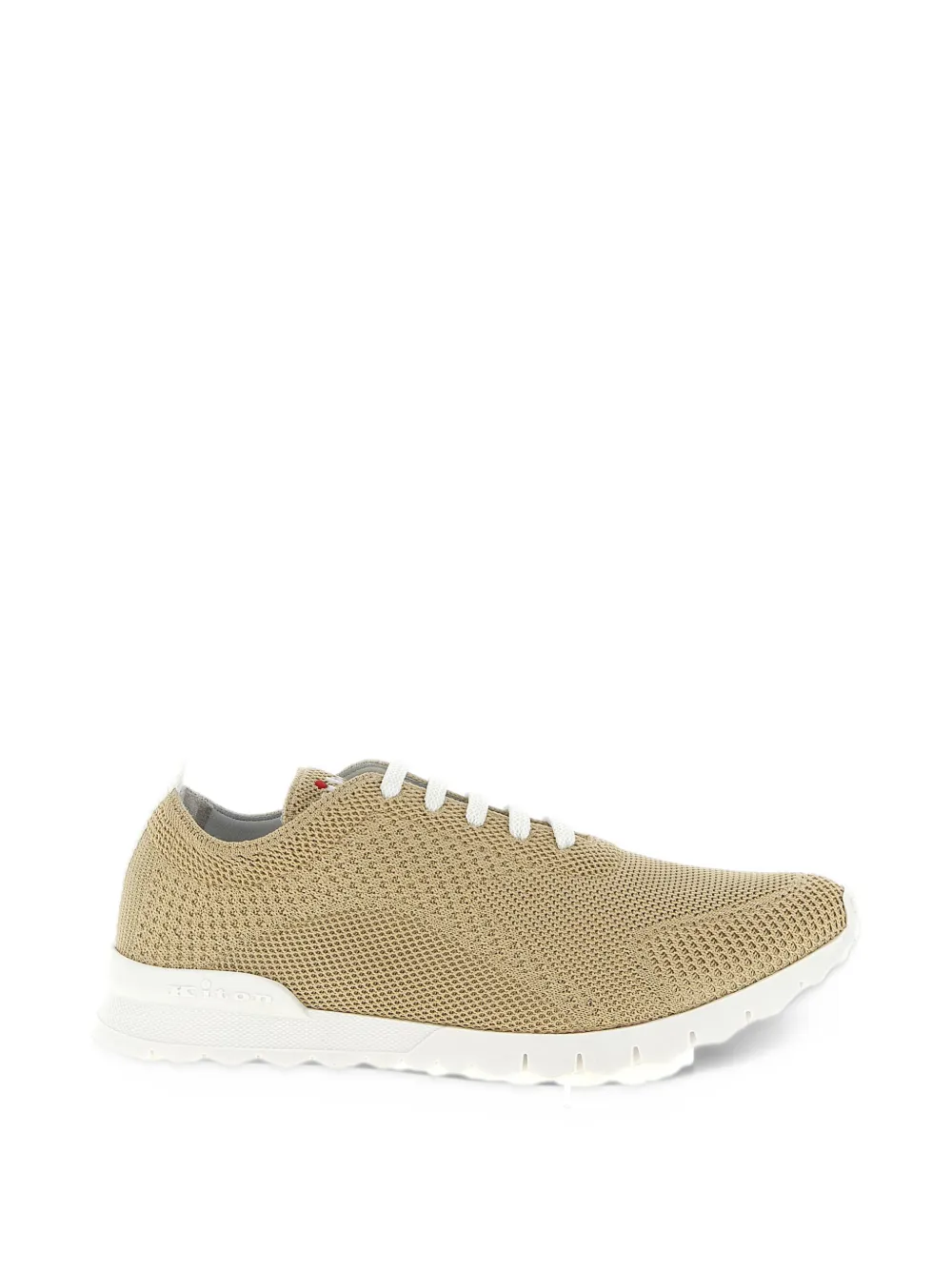 Kiton FIT cotton-knit sneakers - Neutrals