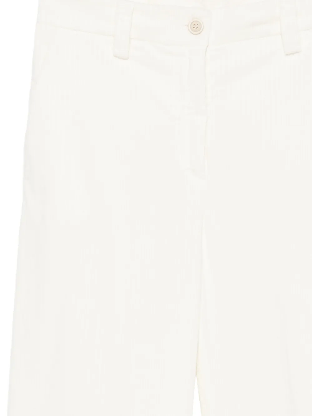 Antonelli Ribfluwelen straight broek Beige